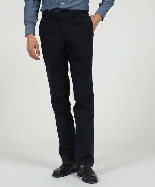 トゥモローランド　スラックス　ワイドテーパード　ブラック1本ネイビー1本　計2本 コットンポリウレタン イージースラックス SONDRIO （スラックス