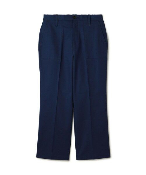 TOMORROWLAND/トゥモローランド コットンドリル ベイカーパンツ SONDRIO 65 ダークブルー 48