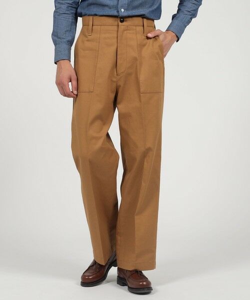TOMORROWLAND / トゥモローランド チノ・ワークパンツ | コットンドリル ベイカーパンツ SONDRIO | 詳細1