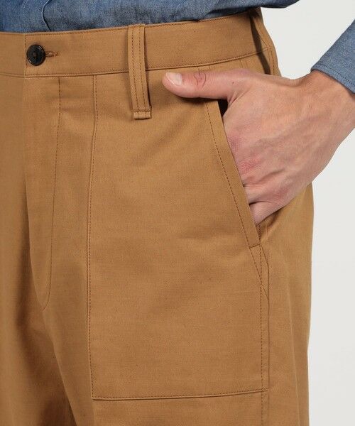 TOMORROWLAND / トゥモローランド チノ・ワークパンツ | コットンドリル ベイカーパンツ SONDRIO | 詳細7