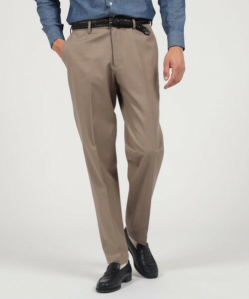 TOMORROWLAND / トゥモローランド チノ・ワークパンツ | コットンウール ノープリーツパンツ SONDRIO | 詳細1