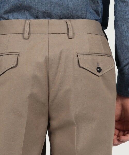 TOMORROWLAND / トゥモローランド チノ・ワークパンツ | コットンウール ノープリーツパンツ SONDRIO | 詳細6