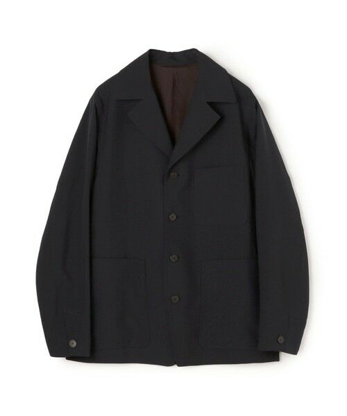 TOMORROWLAND/トゥモローランド SUPER120'Sウール シングルブレステッド 4Bバルカラージャケット 69 ネイビー M TOMORROWLAND/トゥモローランド SUPER120'Sウール シングルブレステッド 4Bバルカラージャケット 69 ネイビー M