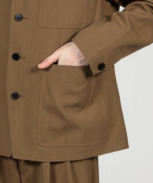 TOMORROWLAND / トゥモローランド テーラードジャケット | SUPER120’Sウール シングルブレステッド 4Bバルカラージャケット | 詳細12