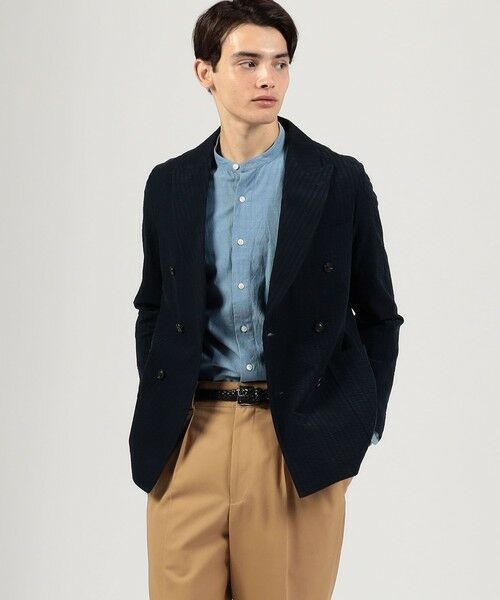 TOMORROWLAND / トゥモローランド テーラードジャケット | コットンコーデュロイ ダブルブレステッド6Bジャケット ALBINI | 詳細1