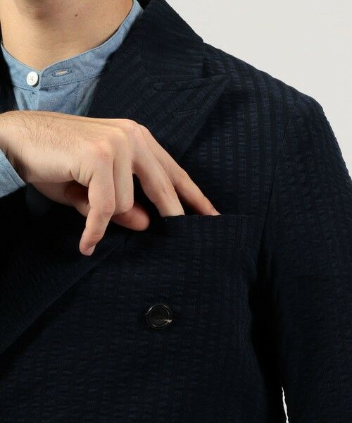 TOMORROWLAND / トゥモローランド テーラードジャケット | コットンコーデュロイ ダブルブレステッド6Bジャケット ALBINI | 詳細9