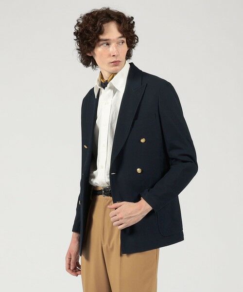 TOMORROWLAND / トゥモローランド テーラードジャケット | コットン ダブルブレステッド 6Bジャケット DONDI | 詳細1