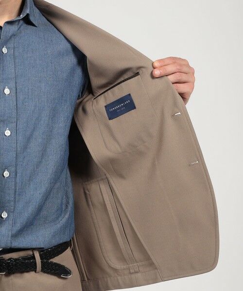 TOMORROWLAND / トゥモローランド テーラードジャケット | コットンウール シングルブレステッド3Bジャケット SONDRIO | 詳細5