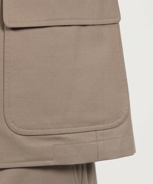 TOMORROWLAND / トゥモローランド テーラードジャケット | コットンウール シングルブレステッド3Bジャケット SONDRIO | 詳細8