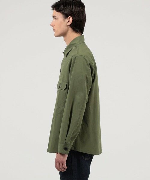 TOMORROWLAND / トゥモローランド ブルゾン | 80/2スーピマコットン ダブルポケットシャツブルゾン BORGHI | 詳細3