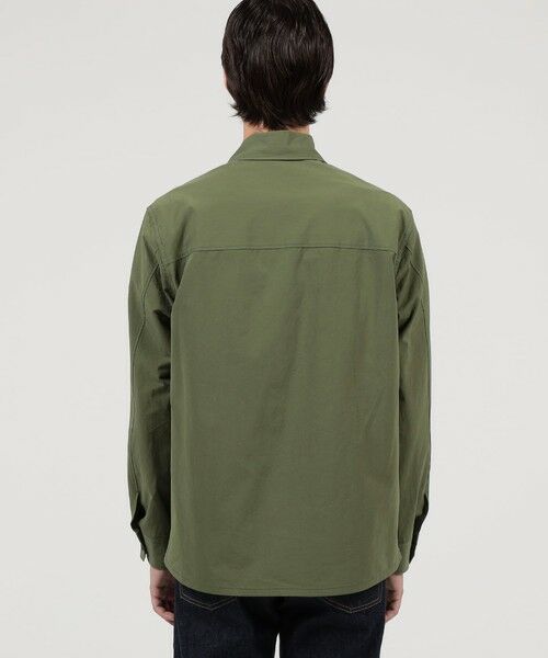 TOMORROWLAND / トゥモローランド ブルゾン | 80/2スーピマコットン ダブルポケットシャツブルゾン BORGHI | 詳細4