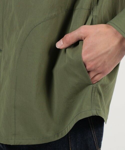 TOMORROWLAND / トゥモローランド ブルゾン | 80/2スーピマコットン ダブルポケットシャツブルゾン BORGHI | 詳細7