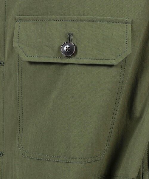 TOMORROWLAND / トゥモローランド ブルゾン | 80/2スーピマコットン ダブルポケットシャツブルゾン BORGHI | 詳細9