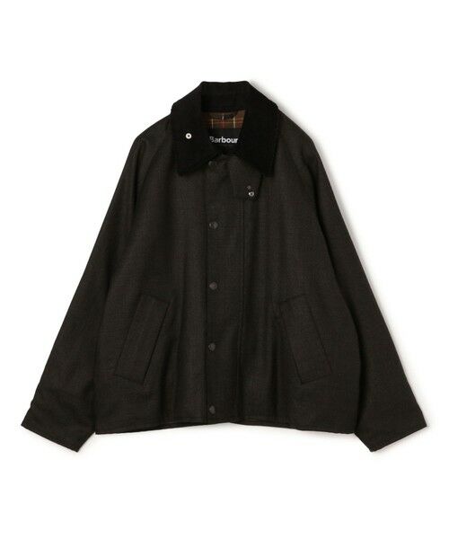 TOMORROWLAND/トゥモローランド 【別注】Barbour TRASPORT ウールブルゾン 57 カーキ 38 TOMORROWLAND/トゥモローランド 【別注】Barbour TRASPORT ウールブルゾン 57 カーキ 38