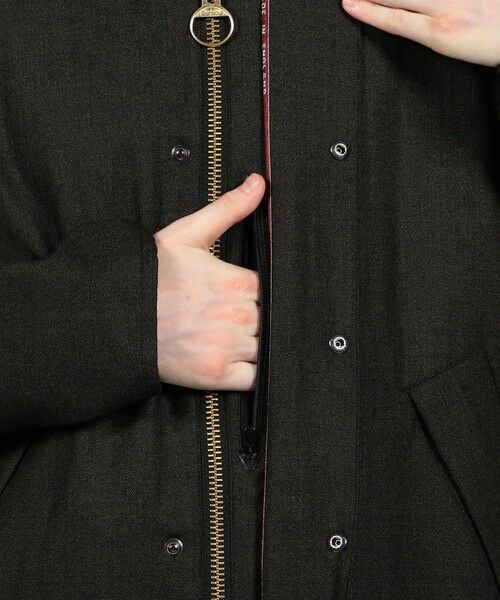 TOMORROWLAND / トゥモローランド ブルゾン | 【別注】Barbour TRASPORT ウールブルゾン DORMEIUL | 詳細13