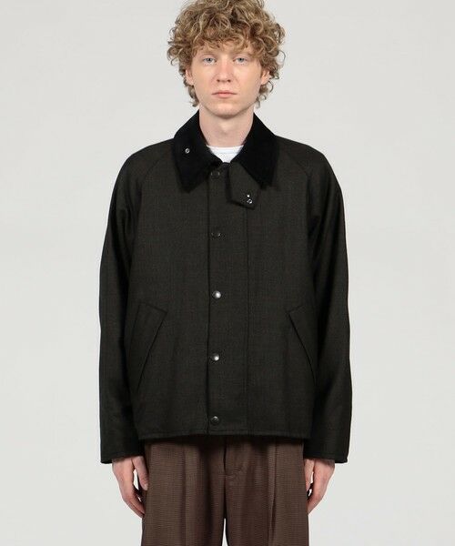 TOMORROWLAND / トゥモローランド ブルゾン | 【別注】Barbour TRASPORT ウールブルゾン DORMEIUL | 詳細2