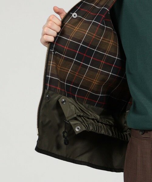 TOMORROWLAND / トゥモローランド ブルゾン | 【別注】Barbour TRASPORT ウールブルゾン DORMEIUL | 詳細5