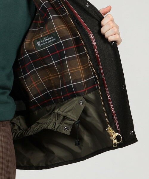 TOMORROWLAND / トゥモローランド ブルゾン | 【別注】Barbour TRASPORT ウールブルゾン DORMEIUL | 詳細6