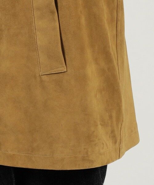 TOMORROWLAND / トゥモローランド その他アウター | ゴートスウェード シングルブレステッド ハーフコート | 詳細11