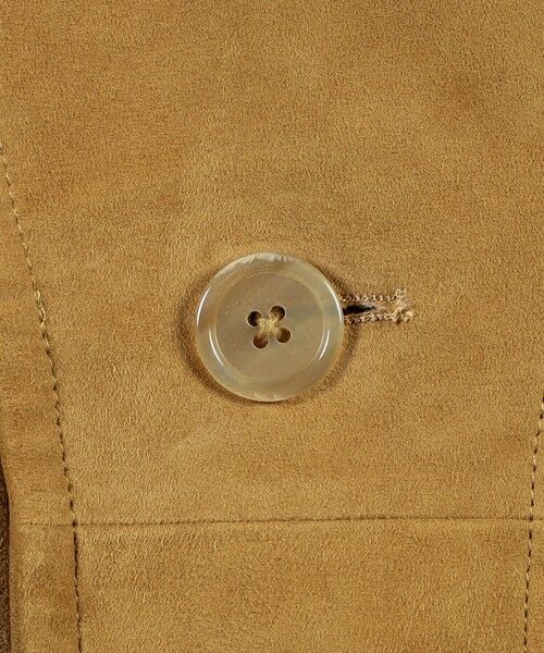 TOMORROWLAND / トゥモローランド その他アウター | ゴートスウェード シングルブレステッド ハーフコート | 詳細12