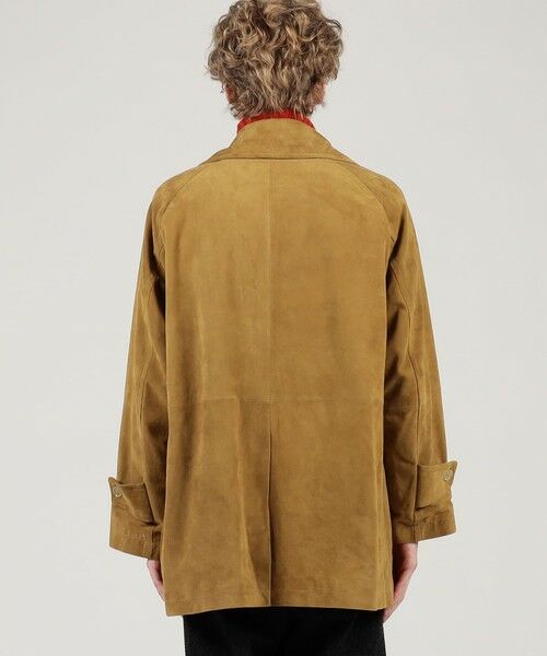 TOMORROWLAND / トゥモローランド その他アウター | ゴートスウェード シングルブレステッド ハーフコート | 詳細4