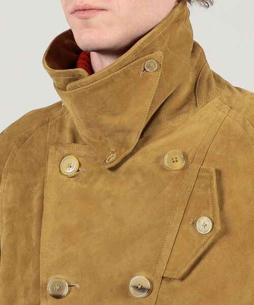 TOMORROWLAND / トゥモローランド その他アウター | ゴートスウェード シングルブレステッド ハーフコート | 詳細6