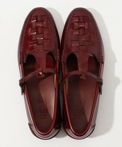 TOMORROWLAND / トゥモローランド フラットシューズ | HEREU MAQUEDA Interwoven T-bar Loafer ストラップローファー | 詳細7