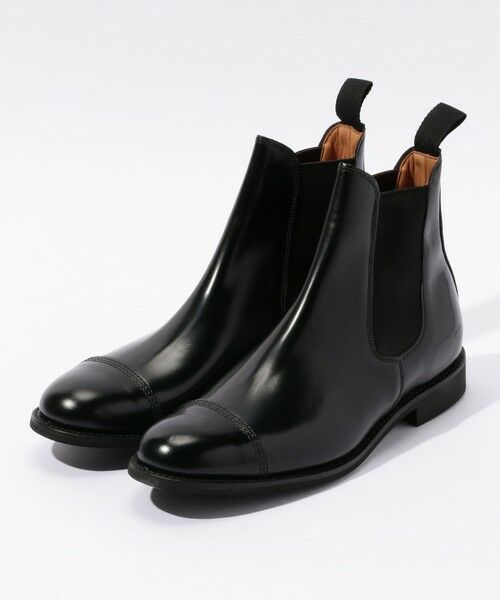 TOMORROWLAND / トゥモローランド ブーツ（ショート丈） | SANDERS ポリッシュドレザー チェルシーブーツ | 詳細1
