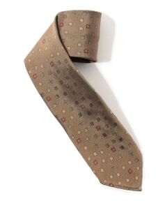 TOMORROWLAND / トゥモローランド ネクタイ | TOMORROWLAND MADE IN ITALY シルクジャガード 小紋柄ネクタイ