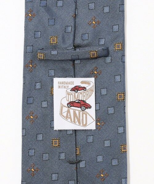 TOMORROWLAND / トゥモローランド ネクタイ | TOMORROWLAND MADE IN ITALY シルクジャガード 小紋柄ネクタイ | 詳細3