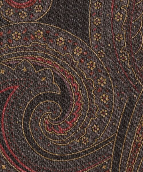 TOMORROWLAND / トゥモローランド ネクタイ | TOMORROWLAND シルクプリント ペイズリー柄ネクタイ | 詳細4