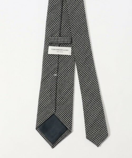 TOMORROWLAND / トゥモローランド ネクタイ | TOMORROWLAND ウールシルク ハウンドトゥース柄ネクタイ | 詳細2