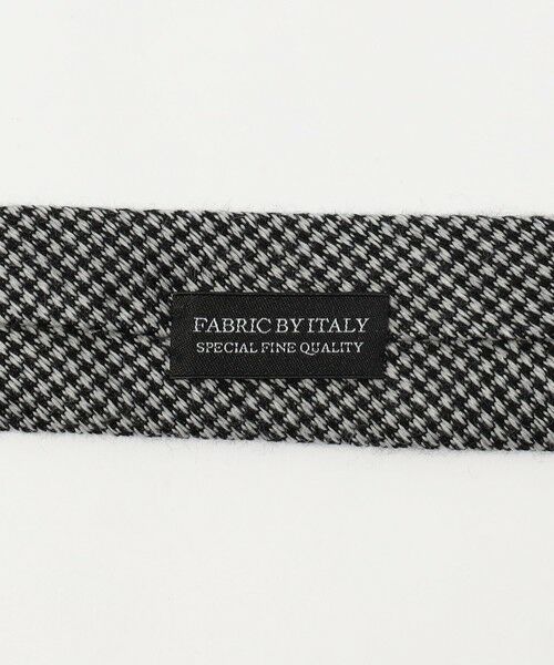 TOMORROWLAND / トゥモローランド ネクタイ | TOMORROWLAND ウールシルク ハウンドトゥース柄ネクタイ | 詳細4