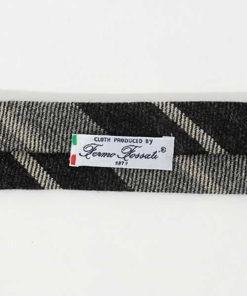 TOMORROWLAND / トゥモローランド ネクタイ | TOMORROWLAND ウール レジメンタルストライプネクタイ | 詳細4