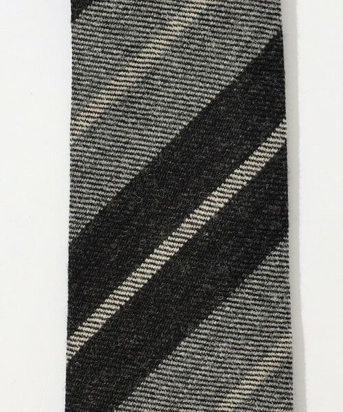 TOMORROWLAND / トゥモローランド ネクタイ | TOMORROWLAND ウール レジメンタルストライプネクタイ | 詳細5