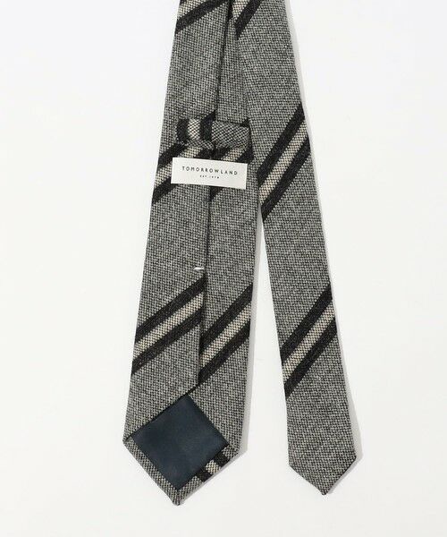 TOMORROWLAND / トゥモローランド ネクタイ | TOMORROWLAND ウール レジメンタルストライプネクタイ | 詳細2