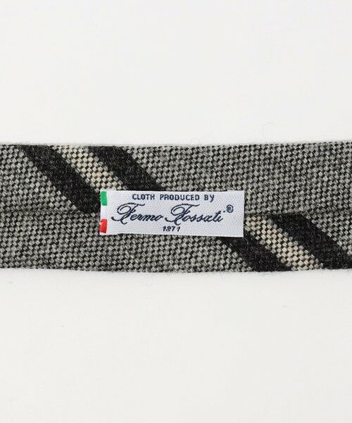 TOMORROWLAND / トゥモローランド ネクタイ | TOMORROWLAND ウール レジメンタルストライプネクタイ | 詳細4