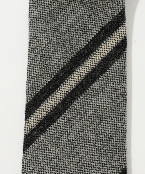 TOMORROWLAND / トゥモローランド ネクタイ | TOMORROWLAND ウール レジメンタルストライプネクタイ | 詳細5