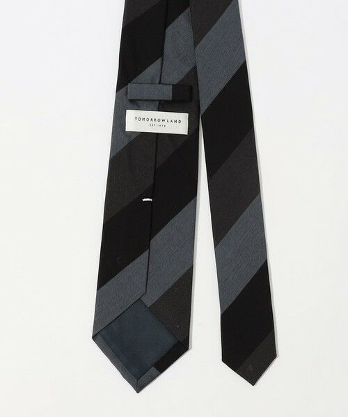 TOMORROWLAND / トゥモローランド ネクタイ | TOMORROWLAND シルク レジメンタルストライプネクタイ | 詳細2