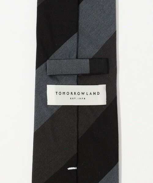 TOMORROWLAND / トゥモローランド ネクタイ | TOMORROWLAND シルク レジメンタルストライプネクタイ | 詳細3
