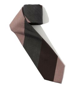 TOMORROWLAND / トゥモローランド ネクタイ | TOMORROWLAND シルク レジメンタルストライプネクタイ