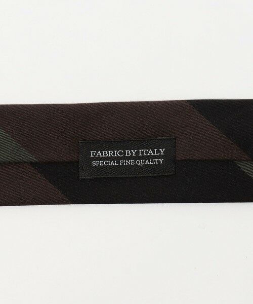 TOMORROWLAND / トゥモローランド ネクタイ | TOMORROWLAND シルク レジメンタルストライプネクタイ | 詳細4