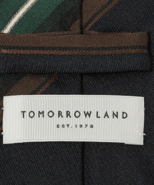 TOMORROWLAND / トゥモローランド ネクタイ | TOMORROWLAND シルクジャガード レジメンタルストライプネクタイ | 詳細3