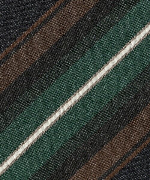 TOMORROWLAND / トゥモローランド ネクタイ | TOMORROWLAND シルクジャガード レジメンタルストライプネクタイ | 詳細4