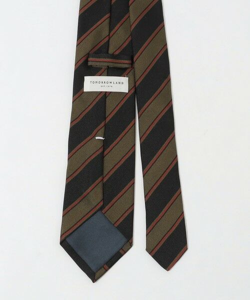 TOMORROWLAND / トゥモローランド ネクタイ | TOMORROWLAND シルクジャガード レジメンタルストライプネクタイ | 詳細2