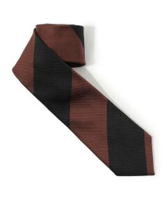 TOMORROWLAND / トゥモローランド ネクタイ | TOMORROWLAND シルクジャガード レジメンタルストライプネクタイ