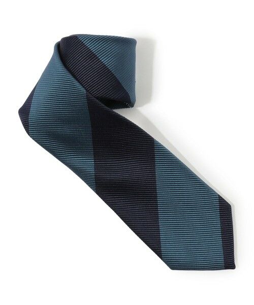 TOMORROWLAND/トゥモローランド TOMORROWLAND シルクジャガード レジメンタルストライプネクタイ 66 ブルー系 F
