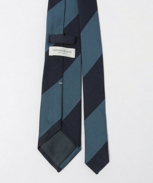 TOMORROWLAND / トゥモローランド ネクタイ | TOMORROWLAND シルクジャガード レジメンタルストライプネクタイ | 詳細2