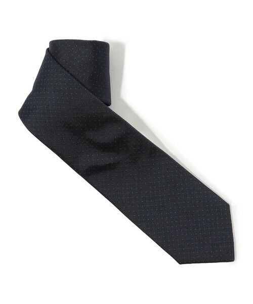 TOMORROWLAND / トゥモローランド ネクタイ | TOMORROWLAND シルクジャガード ピンドットネクタイ | 詳細1