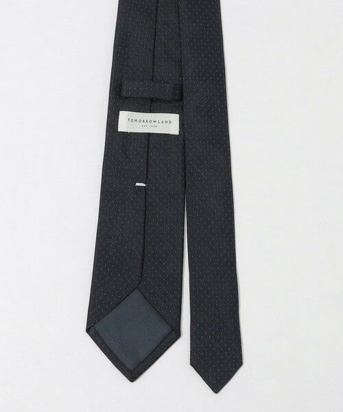 TOMORROWLAND / トゥモローランド ネクタイ | TOMORROWLAND シルクジャガード ピンドットネクタイ | 詳細2